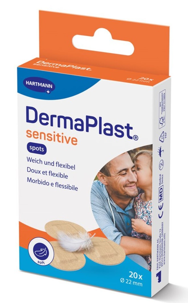 DermaPlast Sensitive Spots 22mm