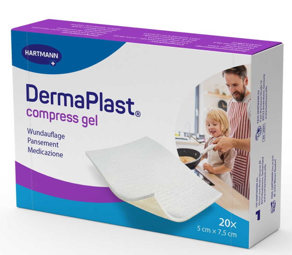 DermaPlast Compress Gel 5x7.5cm