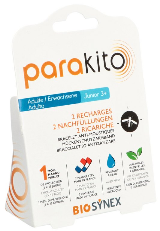 Parakito Nachfüllungen Pack 2 Plättchen