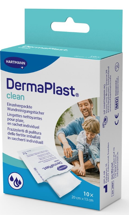 DermaPlast Clean Wundreinigungstücher