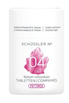 Phytomed Schüssler Nr.4 Kalium chlor. Tabl D6