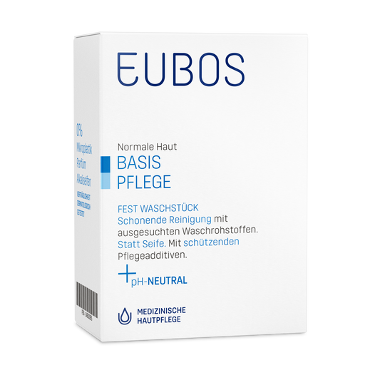 Eubos Seife fest unparfümiert blau