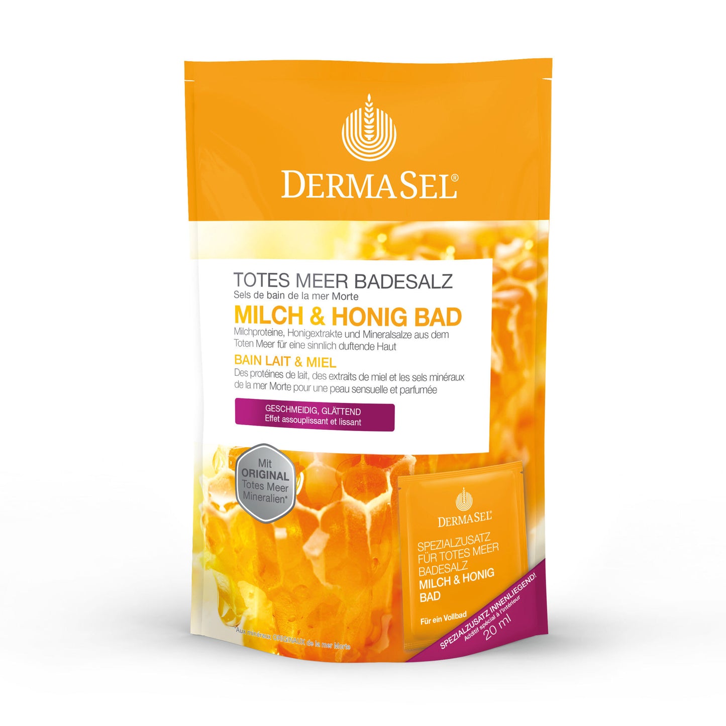 Dermasel Totes Meer Badesalz Milch und Honig