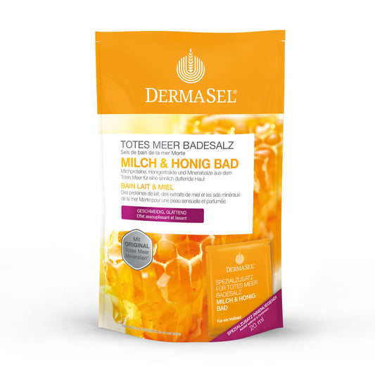 Dermasel Totes Meer Badesalz Milch und Honig