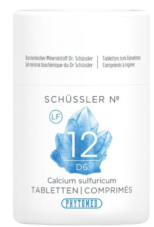 Phytomed Schüssler Nr.12 Calcium sulf. Tabl D6 lactosefrei