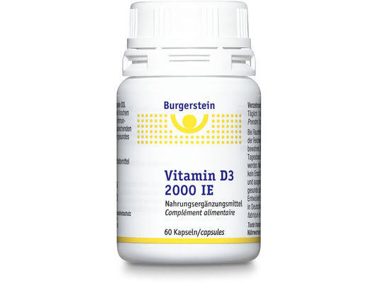 Burgerstein Vitamin D3 2000 IE