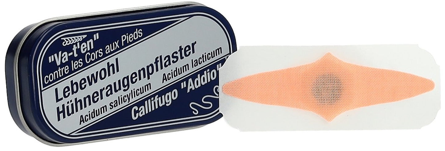 Lebewohl Hühneraugenpflaster