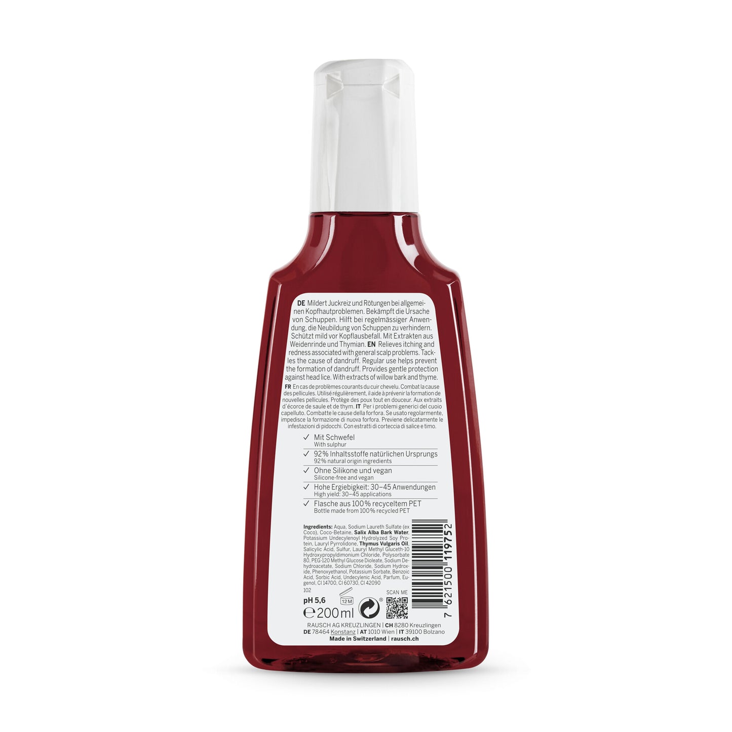 Rausch Spezial-Shampoo mit Weidenrinde