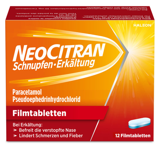 NeoCitran Schnupfen Erkältung Filmtabletten