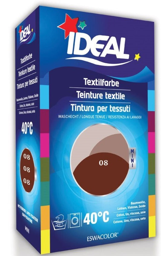 Ideal Mini Baumwolle Color No08 rotbraun