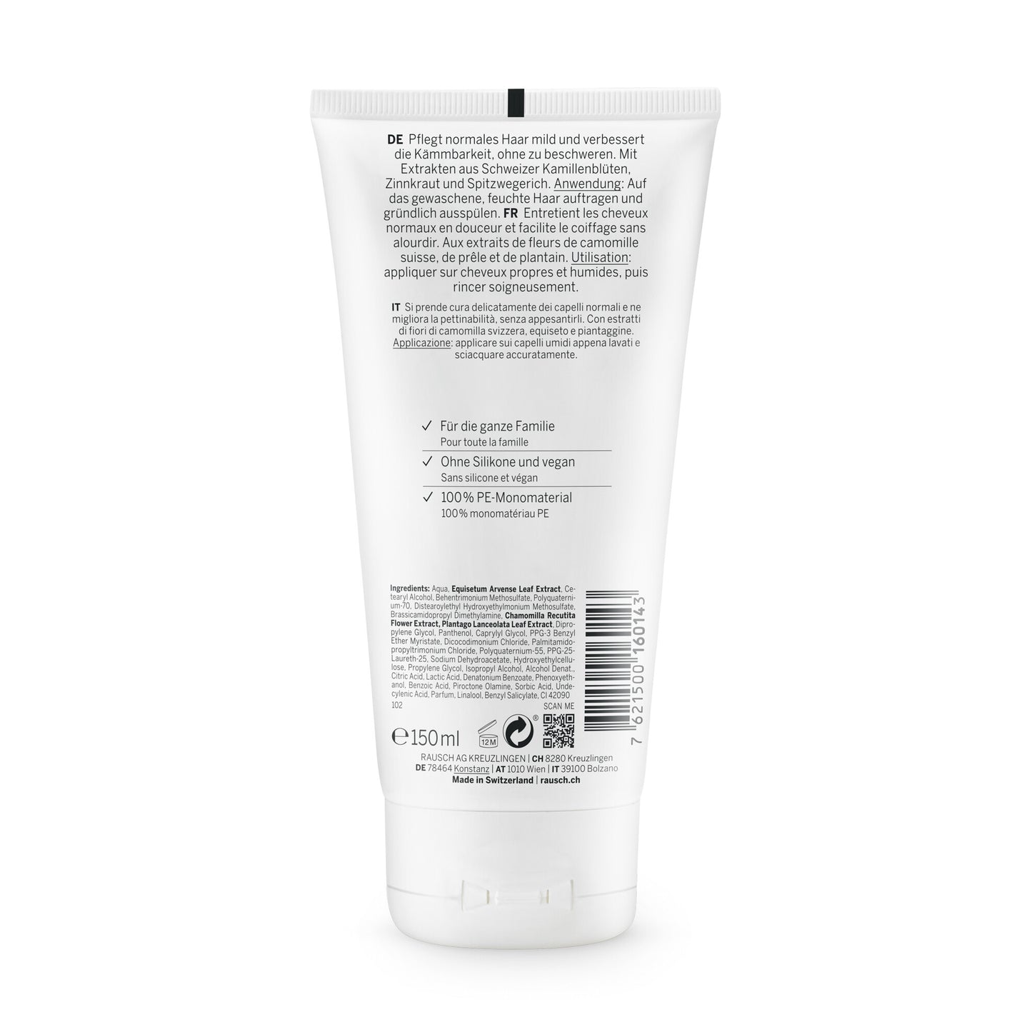 Rausch Pflege-Conditioner mit schweizer Kräutern