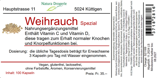 Weihrauch Spezial Kapseln