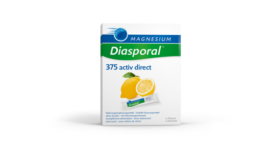 Magnesium Diasporal Activ direct Zitrone