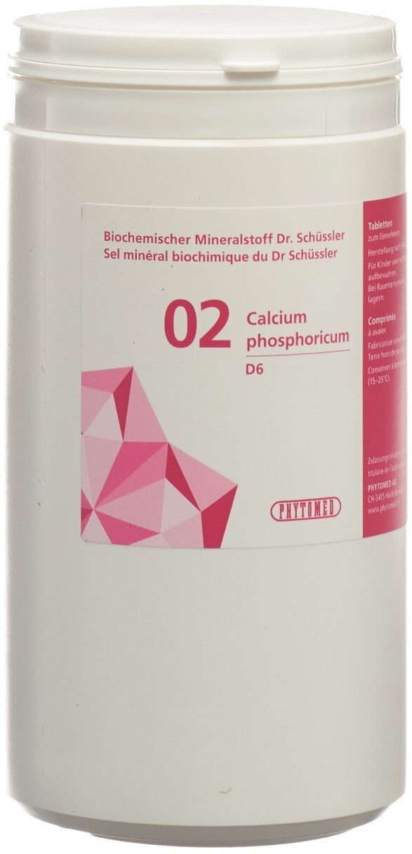 Phytomed Schüssler Nr.2 Calcium phos. Tabl D6