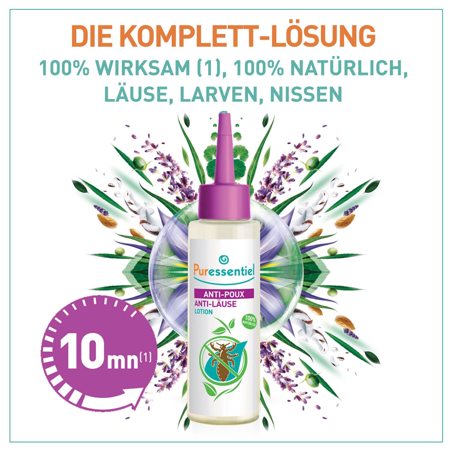 Puressentiel Anti-läuse Lotion + Kamm