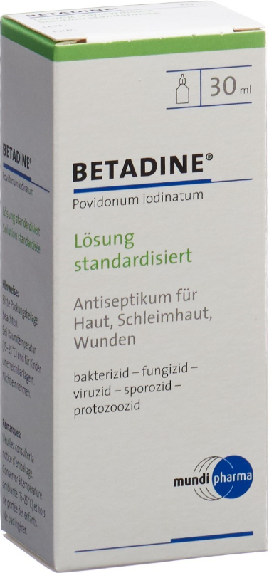 Betadine desinfizierende Lösung