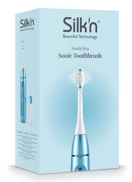 Silk'n SonicYou Schallzahnbürste hellblau