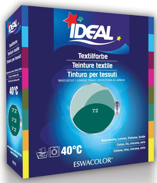 Ideal Maxi Baumwolle Color No72 smaragdgrün
