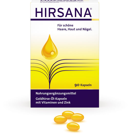 Hirsana Goldhirse-Öl-Kapseln