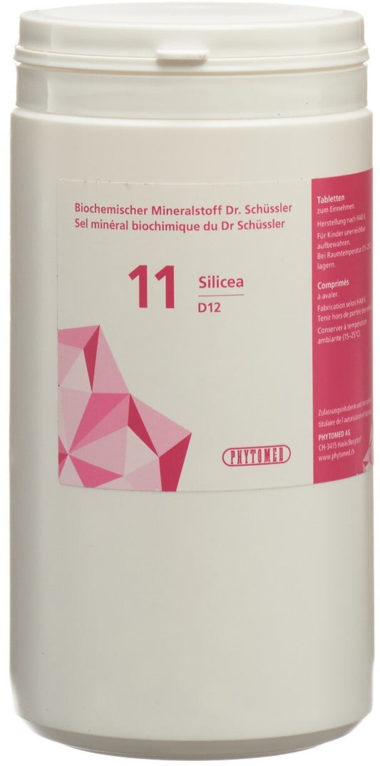 Phytomed Schüssler Nr.11 Silicea Tabl D12