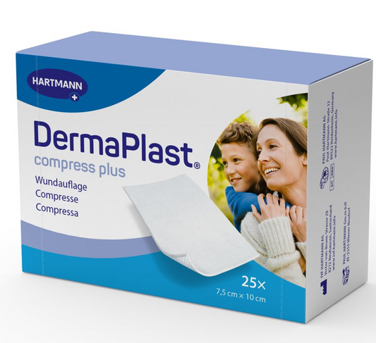 DermaPlast Compress Plus 7.5x10cm