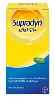 Supradyn Vital 50+ Filmtabl Ds