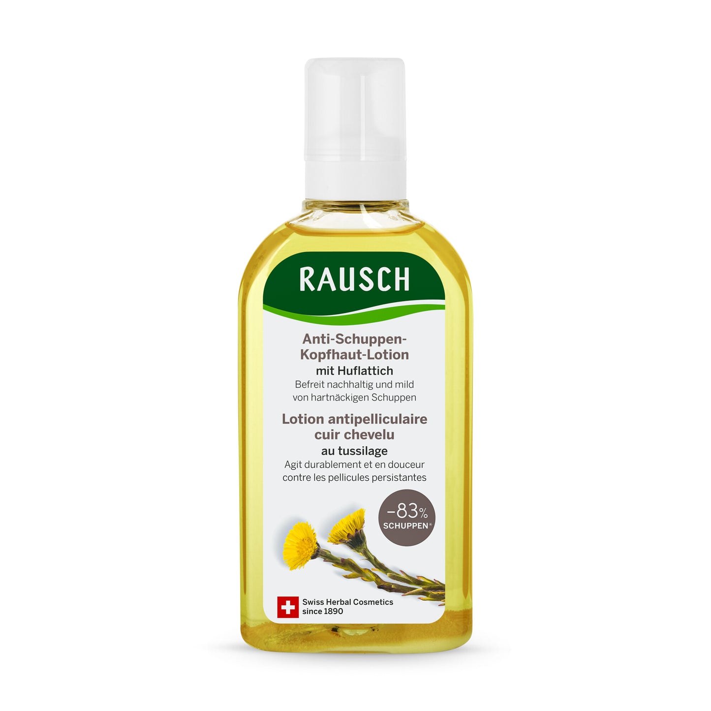 Rausch Anti-Schuppen-Kopfhaut-Lotion mit Huflattich