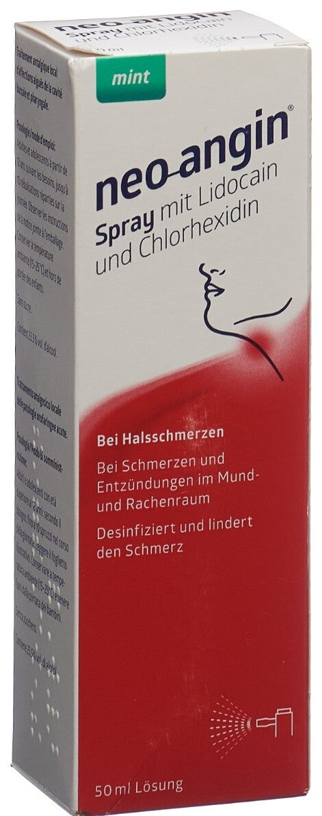 Neo-Angin Spray mit Lidocain Chlorhexidin