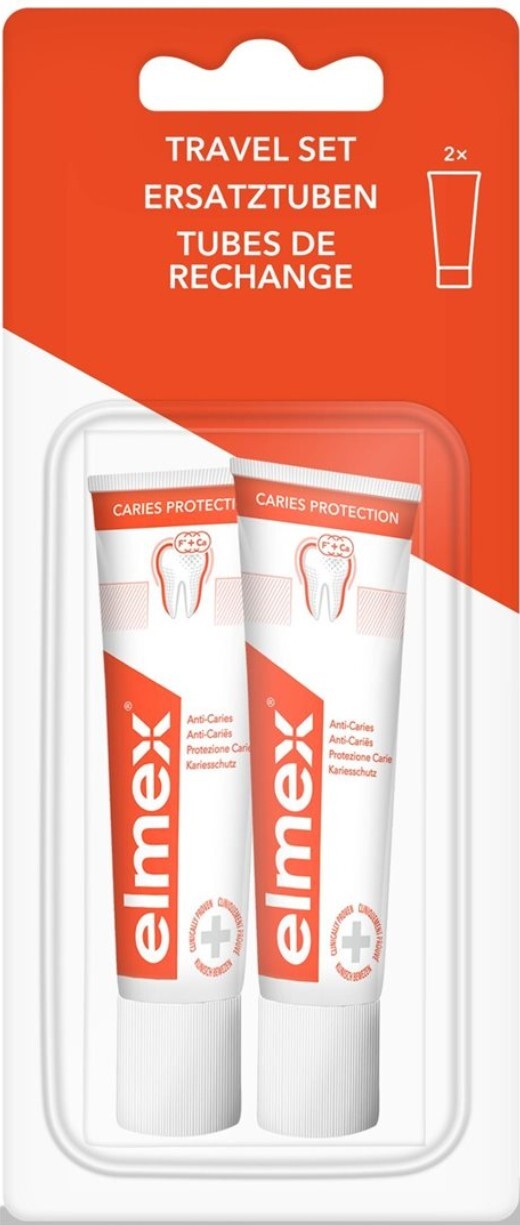 Elmex Travel Set Refill Zahnpasta