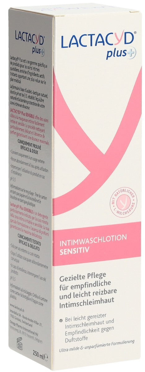 Lactacyd plus Intimwaschlotion sensitiv