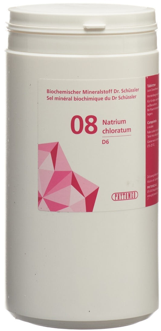 Phytomed Schüssler Nr.8 Natrium chlor. Tabl D6