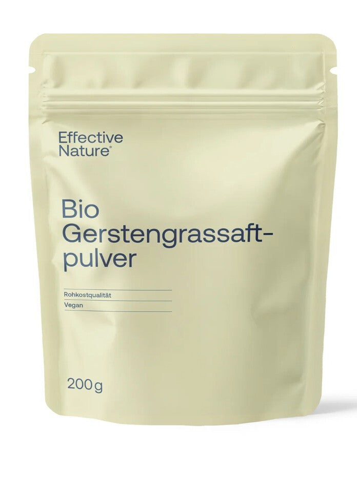 Effective Nature Bio Gerstengrassaft Pulver