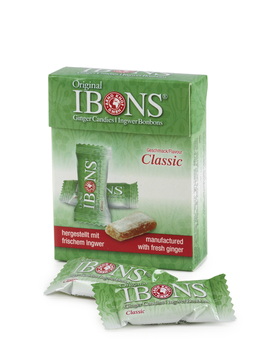 Ibons Ingwer Bonbon Classic Box