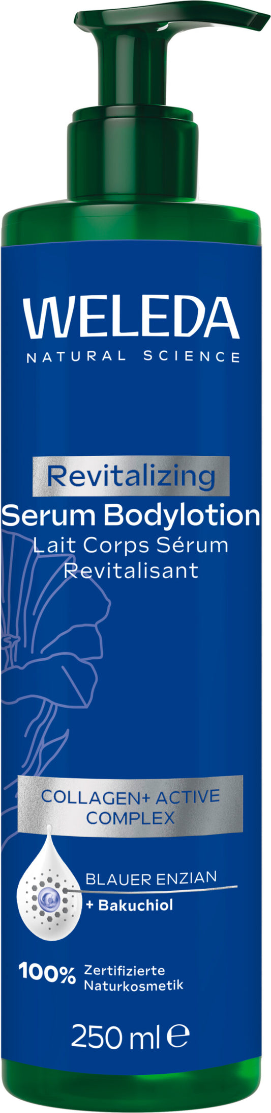 Weleda Serum Bodylotion Revitalizing blauer Enzian