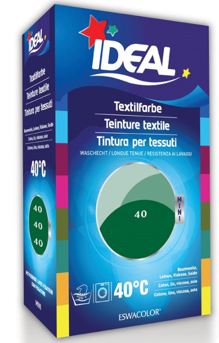 Ideal Mini Baumwolle Color No40 mittel grün