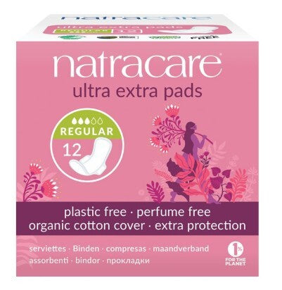Natracare Damenbinden Flügel ultra extra normal