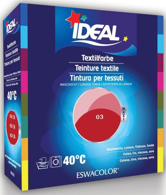 Ideal Maxi Baumwolle Color No03 zinnober