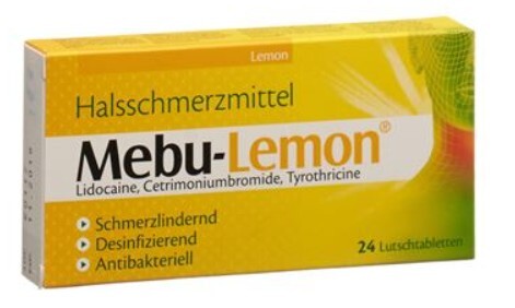 Mebu-lemon Lutschtabletten