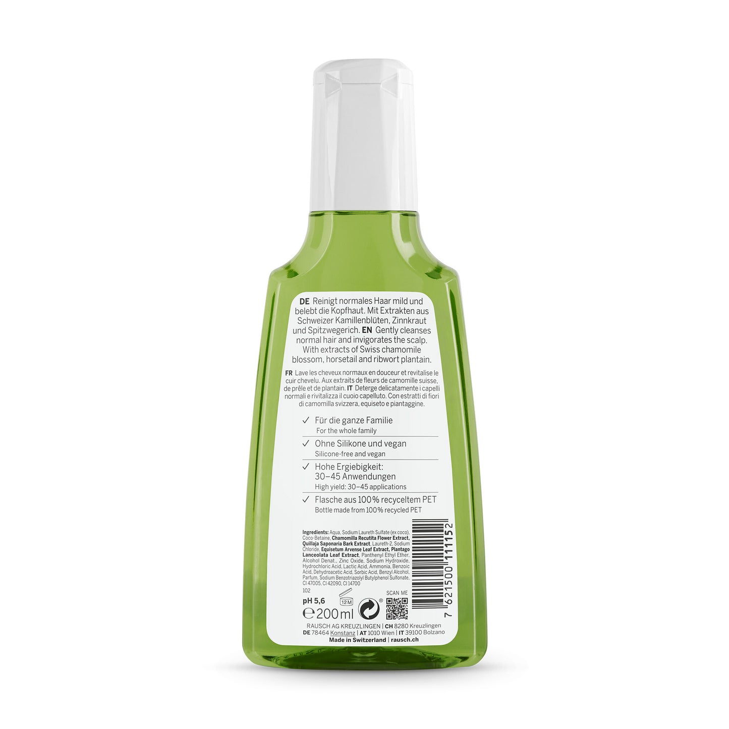 Rausch Pflege-Shampoo mit Schweizer Kräutern