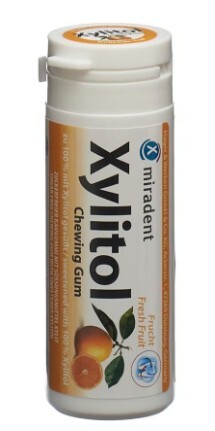 Miradent Xylitol Kaugummi Frucht