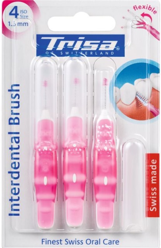 Trisa Interdental Brush ISO 4 1.3mm