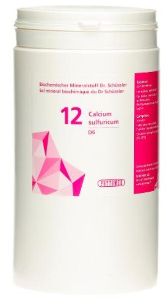 Phytomed Schüssler Nr.12 Calcium sulf. Tabl D6