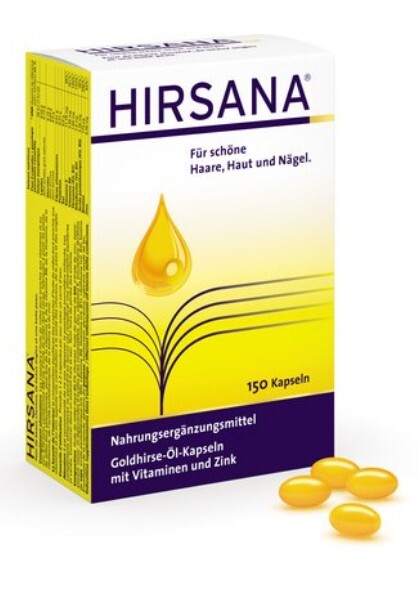 Hirsana Goldhirse-Öl-Kapseln