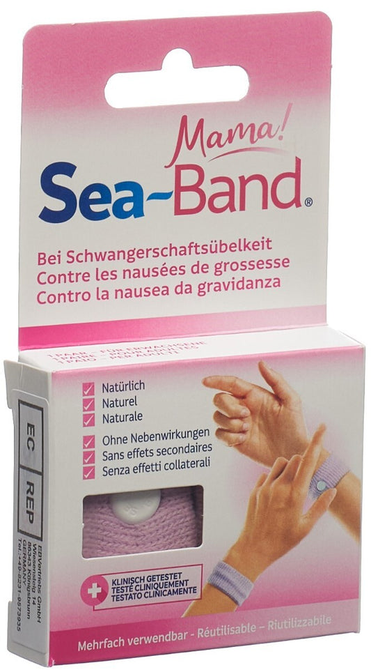 Sea-Band Akupressurband Mama pink 1 Paar