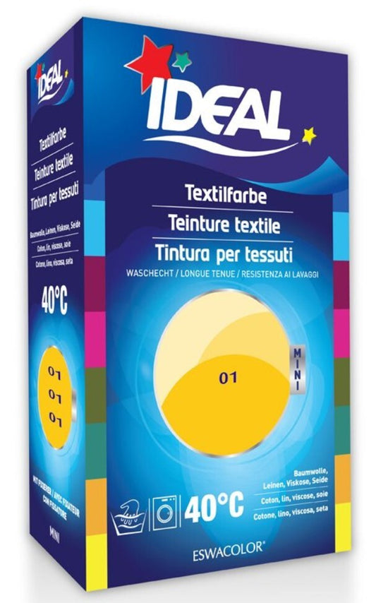 Ideal Mini Baumwolle Color No01 gelb