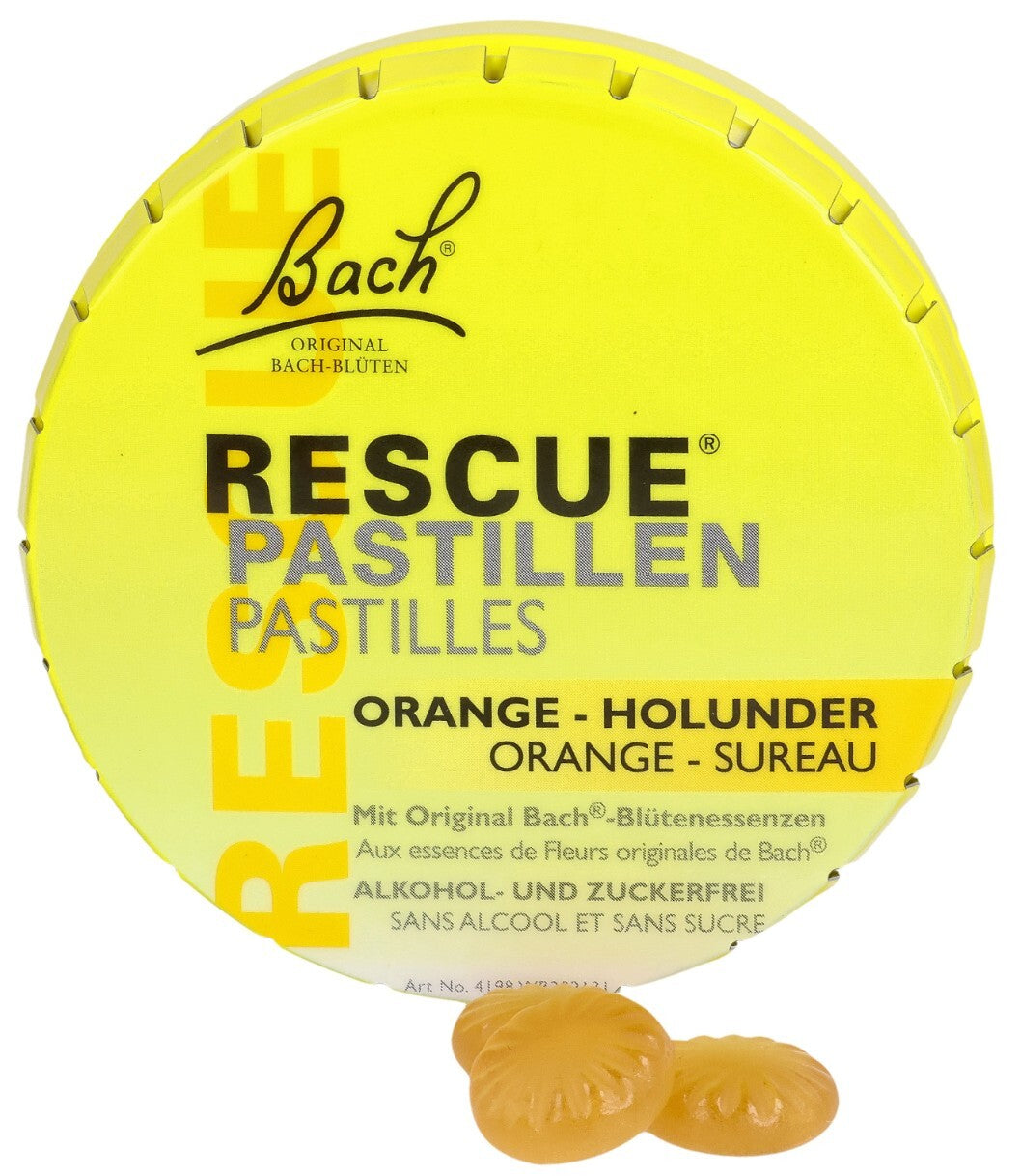 Rescue Pastillen Orange-Holunder