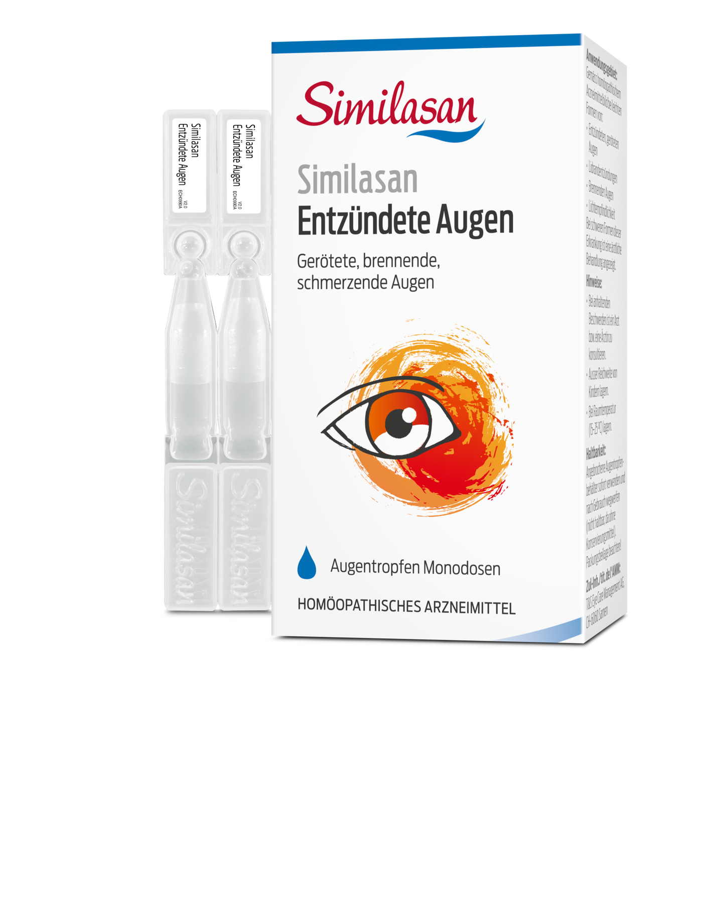 Similasan Entzündete Augen Augentropfen Monodosen